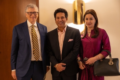 ‘We are all students for life’: Sachin Tendulkar and his wife meet Bill Gates