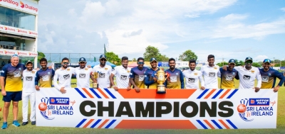 2nd Test: Ramesh Mendis’ five-wicket haul helps Sri Lanka beat Ireland, sweep series 2-0