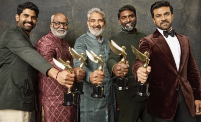 ‘RRR’ does it again, bags 4 awards at HCA