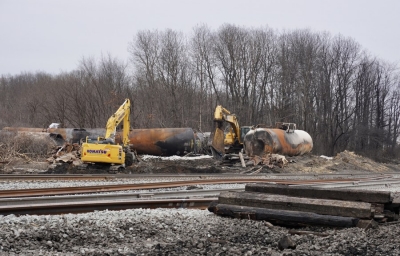 Concerned residents demand answers after toxic Ohio train derailed