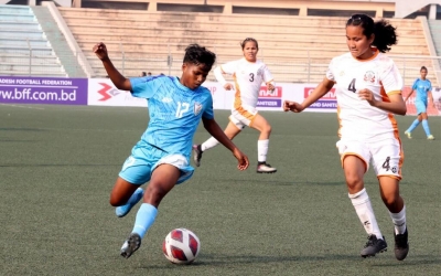 SAFF U-20 Women’s Championship: Substitutes score three hat-tricks as India trounce Bhutan 12-0
