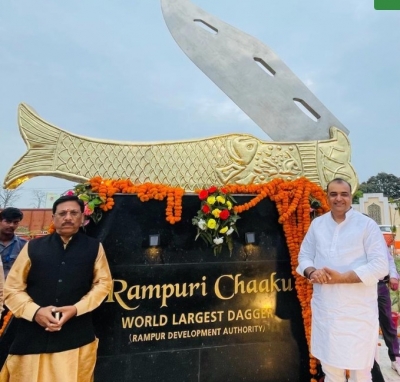 Rampur’s famous knife is now larger than life