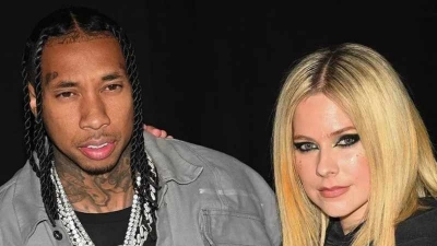 Tyga goes Instagram official with Avril Lavigne after kissing in Paris