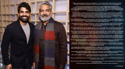 Rajamouli’s son Karthikeya pens lengthy note on first anniversary of ‘RRR’