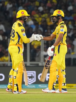 IPL 2023: Gaikwad, Conway, Moeen power CSK to victory in grand homecoming (ld)