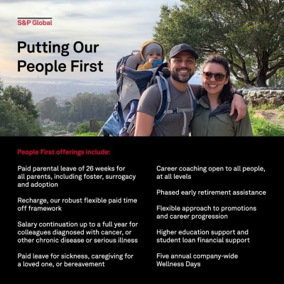 S&P Global unveils enhanced employee benefits with ‘People First 9.0’